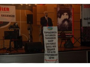 Dersimlilerden muhteşem dayanışma gecesi