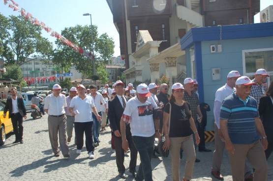 CHP’li Gençler sessiz yürüdü 13