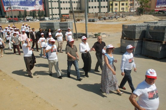 CHP’li Gençler sessiz yürüdü 45