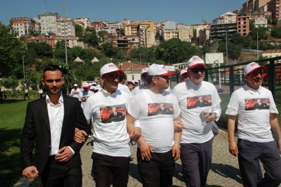 CHP’li Gençler sessiz yürüdü 51