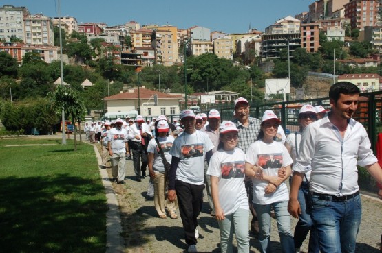 CHP’li Gençler sessiz yürüdü 53