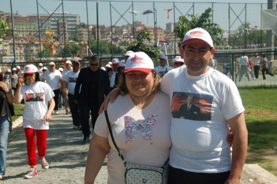 CHP’li Gençler sessiz yürüdü 57