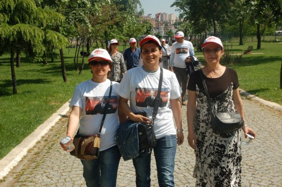 CHP’li Gençler sessiz yürüdü 67