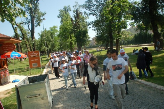 CHP’li Gençler sessiz yürüdü 69