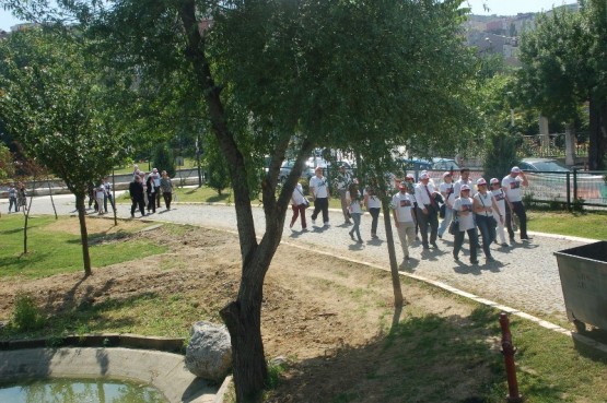 CHP’li Gençler sessiz yürüdü 75