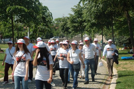 CHP’li Gençler sessiz yürüdü 80