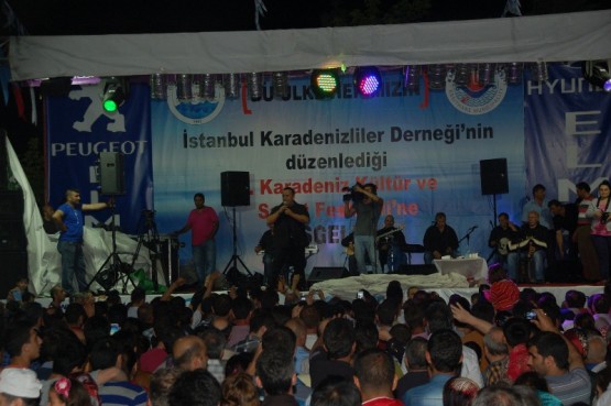 Kâğıthane’de, yağmur Karadenizlileri etkilemedi. 52