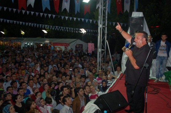 Kâğıthane’de, yağmur Karadenizlileri etkilemedi. 56