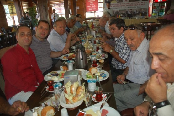 Şoförler odasından, sabah kahvaltısı 6