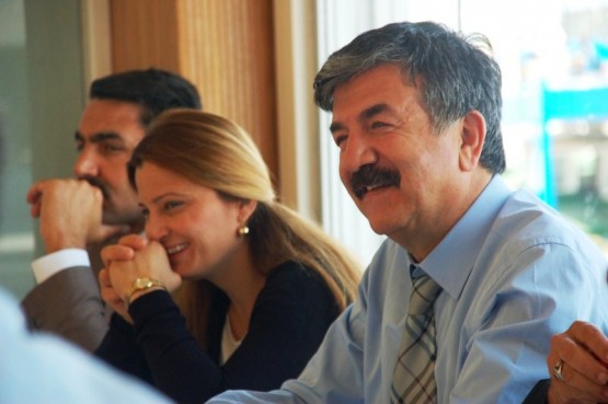 Sarıyer’de,Cengiz Alp Muhtarlar ile kahvaltıda bul 3