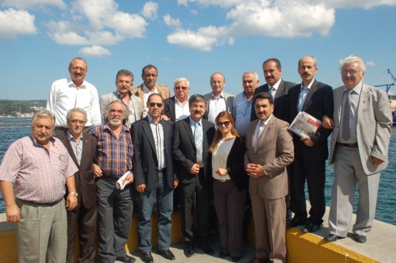 Sarıyer’de,Cengiz Alp Muhtarlar ile kahvaltıda bul 61