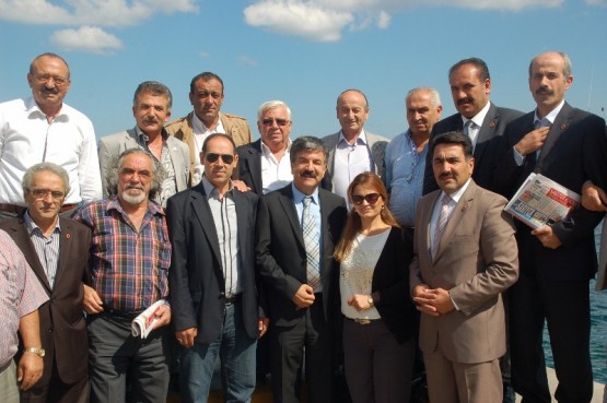 Sarıyer’de,Cengiz Alp Muhtarlar ile kahvaltıda bul 63