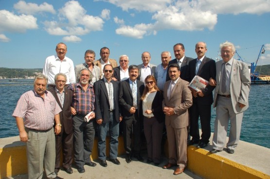 Sarıyer’de,Cengiz Alp Muhtarlar ile kahvaltıda bul 64