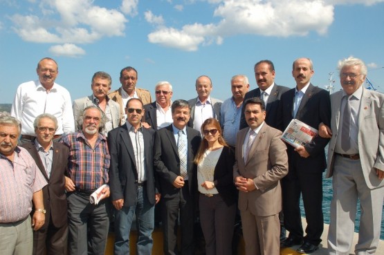 Sarıyer’de,Cengiz Alp Muhtarlar ile kahvaltıda bul 65