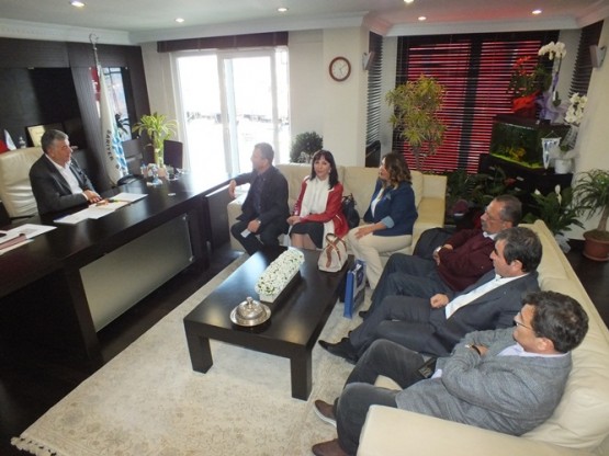 Sarıyer Belediyesi'ne ziyaretçi akını 5