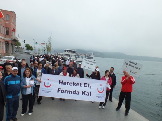 Sağlıklı yaşam için spora teşvik ettiler 1