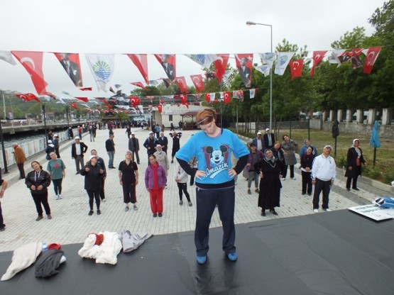 Sağlıklı yaşam için spora teşvik ettiler 7