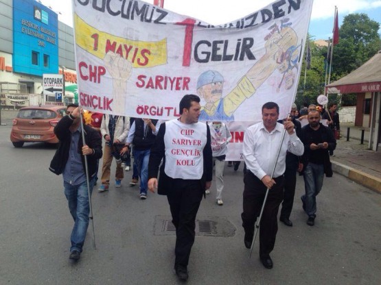 CHP Sarıyer örgütü 1 Mayıs'ta 10