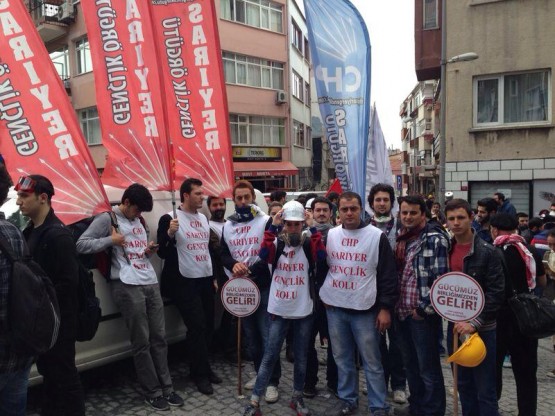 CHP Sarıyer örgütü 1 Mayıs'ta 2