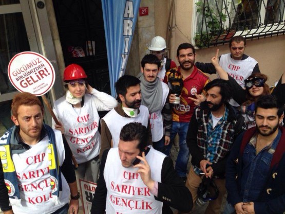 CHP Sarıyer örgütü 1 Mayıs'ta 3