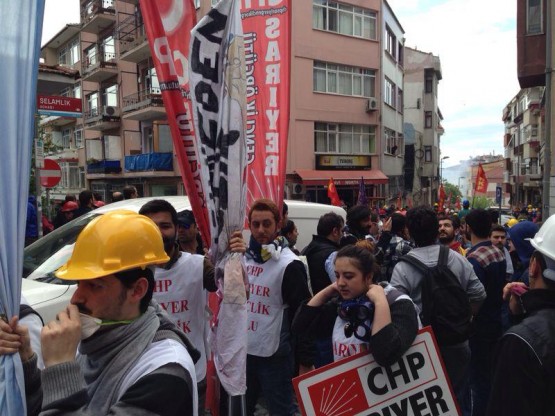 CHP Sarıyer örgütü 1 Mayıs'ta 4