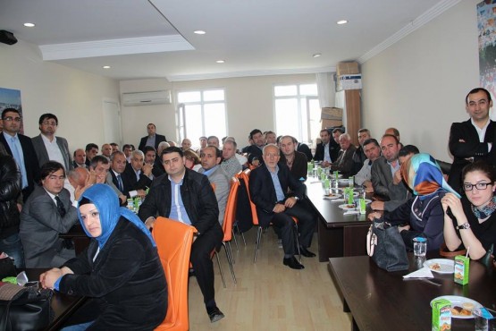 Salih Bayraktar ilçe başkanlığını devraldı 1