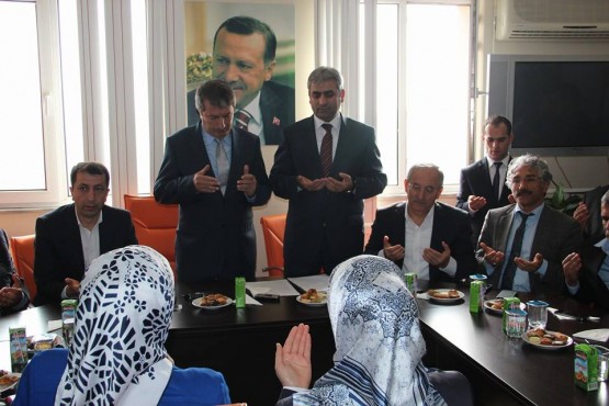 Salih Bayraktar ilçe başkanlığını devraldı 11