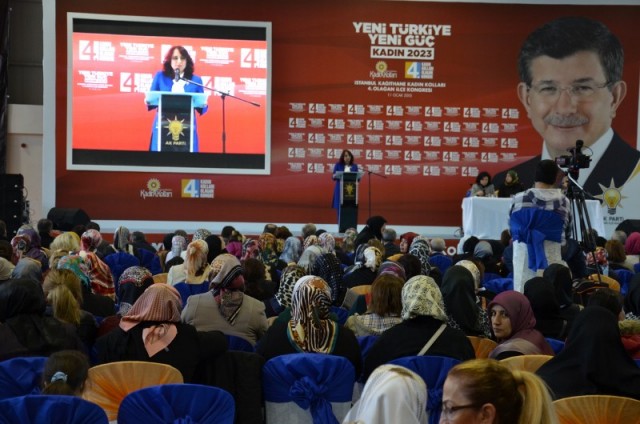Ak Parti Kâğıthane Kadın Kolları Kongresi Yapıldı 55