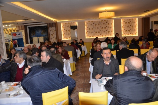 CHP Beyoğlu ilçe örgütünün, Yiğit insanları Dr. Cengiz Alp’i ağırladı 26