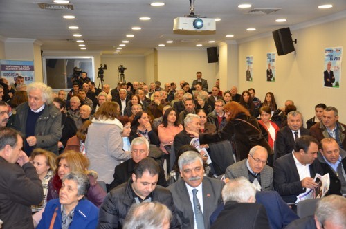 Dursun Bulut Adaylık açıklamasında İzdiham 11