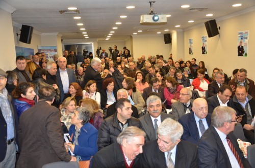 Dursun Bulut Adaylık açıklamasında İzdiham 16