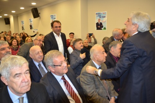 Dursun Bulut Adaylık açıklamasında İzdiham 39