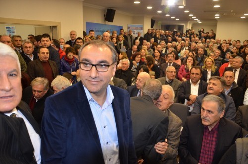 Dursun Bulut Adaylık açıklamasında İzdiham 58