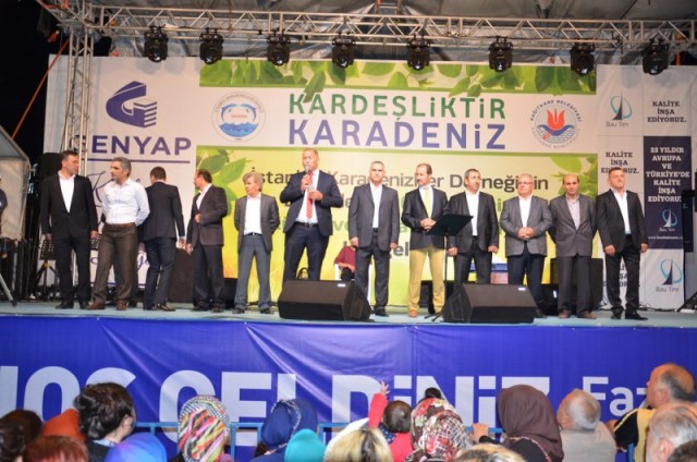 Kardeşlik Karadenizdir festivali Kağıthane'de başladı 12