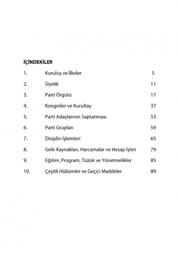 2018 CHP Tüzüğü 6