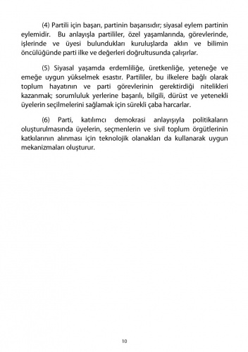 2018 CHP Tüzüğü 8
