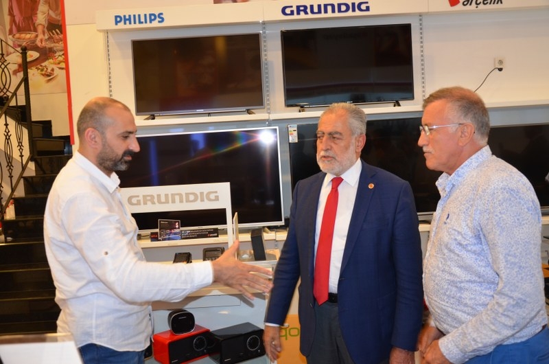 Saadet Partisi büyükşehir adayı  Necdet Gökçınar'ın  saha çalışması 11