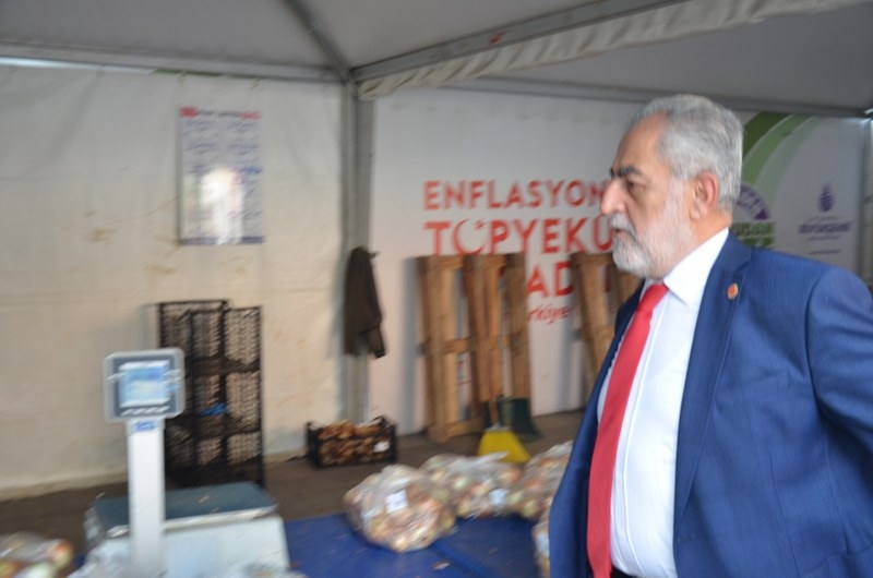 Saadet Partisi büyükşehir adayı  Necdet Gökçınar'ın  saha çalışması 14