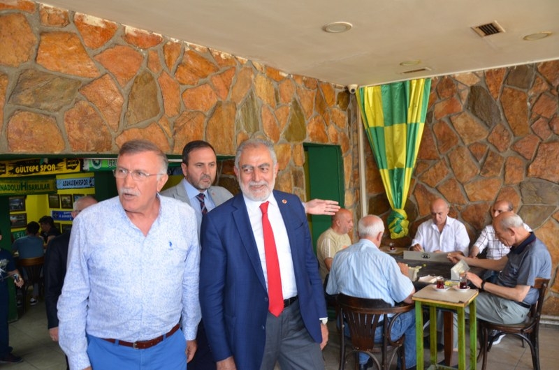Saadet Partisi büyükşehir adayı  Necdet Gökçınar'ın  saha çalışması 18