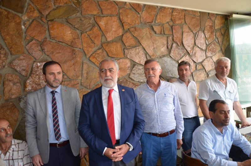 Saadet Partisi büyükşehir adayı  Necdet Gökçınar'ın  saha çalışması 19