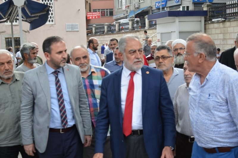 Saadet Partisi büyükşehir adayı  Necdet Gökçınar'ın  saha çalışması 6
