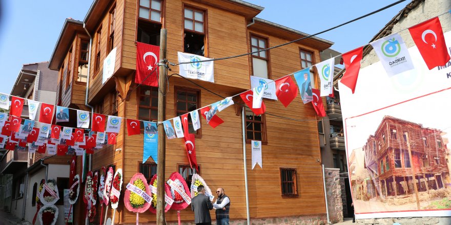 Tekirdağ'da restore edilen Türk-Macar Kültür Evi açıldı