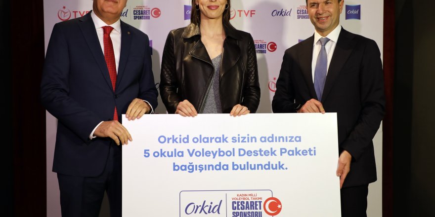 Orkid’den voleybola destek: 270 okula ekipman bağışladı