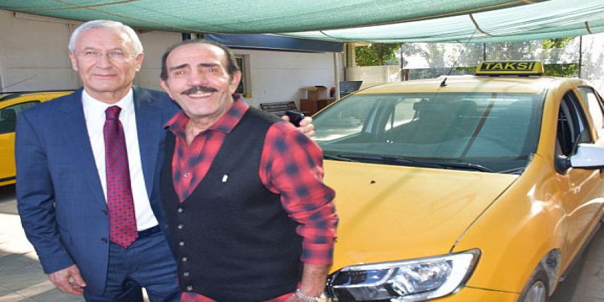 Mustafa Keser, eski meslektaşları taksicilerle buluştu