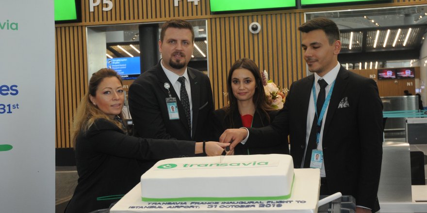 Transavia Fransa Havayolu, İstanbul Havalimanı'ndan ilk uçuşunu yaptı