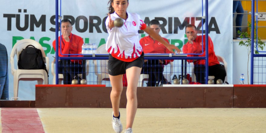 MERSİN'DE, BOCCE DÜNYA KUPASI BAŞLADI