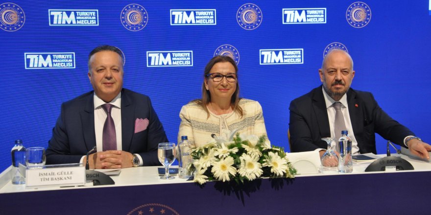BAKAN PEKCAN: İHRACATIMIZ BELLİ BİR DİNAMİZMDE SÜRÜYOR, HEDEFLERİMİZİ YAKALAYACAĞIZ