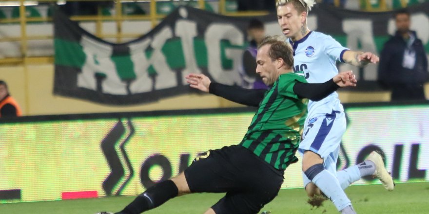 AKHİSARSPOR - ADANA DEMİRSPOR: 1-1