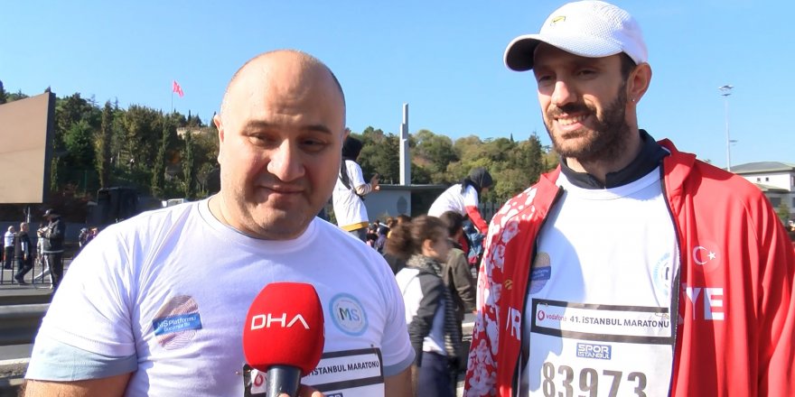 RAMİL GULİYEV: MS PLATFORMU'NA DESTEK AMACIYLA MARATONA KATILDIK