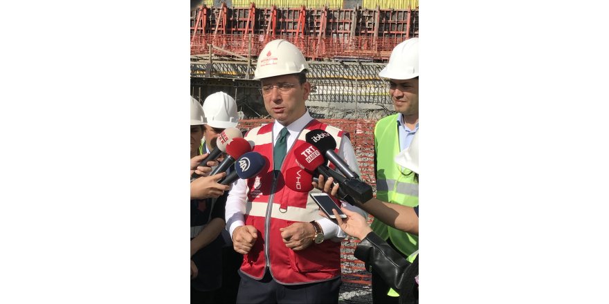 EKREM İMAMOĞLU, GAZETECİLERİN SORULARINI YANITLADI